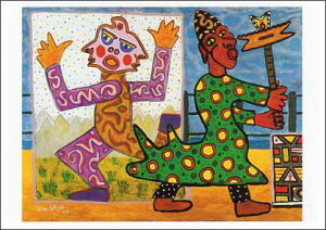 |XgJ[h A[g EB\u̓v105×150mm  bZ[WJ[h Xւ͂ RNV(HZN2835)