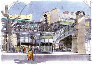 |XgJ[h A[g ҕsځup̉wv105×150mm bZ[WJ[h Xւ͂ RNV(D297/HZN2808)