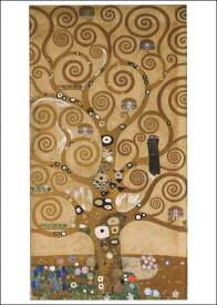 ポストカード アート クリムト「生命の樹」 105×148mm 名画 郵便はがき メッセージカード(VD5955)