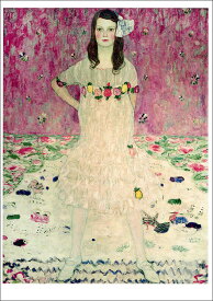 ポストカード アート クリムト「メーダ・プリマヴェージの肖像」105×148mm 名画 メッセージカード 郵便はがき コレクション(VD8591)