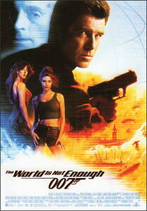 ポストカード シネマ「007ワールド・イズ・ノット・イナフ」(スリラー/アクション映画)「ピアース・ブロスナン」(男優)「ソフィー・マルソー/デニス・リチャーズ」(女優)105×150mm メッセー