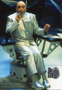 ポストカード シネマ「オースティン・パワーズ」(アクション/コメディ映画)「マイク・マイヤーズ」(男優)105×150mm メッセージカード 郵便はがき ビンテージ ヴィンテージ