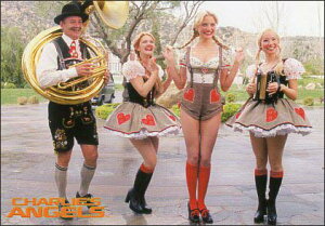 ポストカード シネマ「チャーリーズ・エンジェル(2000年)」(犯罪/スリラー映画)「ドリュー・バリモア/キャメロン・ディアス/ルーシー・リュー」(女優)105×150mm メッセージカード 洋画 ビンテ