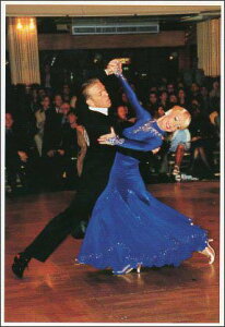 |XgJ[h J[ʐ^ BLACKPOOL FINALISTS Alan & Dana Schingler 103×150mm Xւ͂ bZ[WJ[h