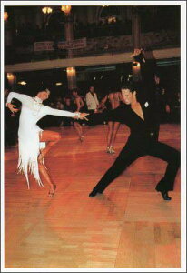 |XgJ[h J[ʐ^ BLACKPOOL FINALISTS Bryan Watson & Carmen 103×150mm Xւ͂ bZ[WJ[h