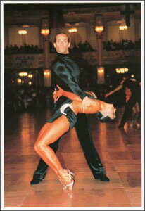 |XgJ[h J[ʐ^ BLACKPOOL FINALISTS Michael Wentwink & Beata 103×150mm Xւ͂ bZ[WJ[h