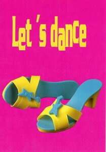 |XgJ[h J[ʐ^ CuLet's Dancev105×150mm Xւ͂ bZ[WJ[h