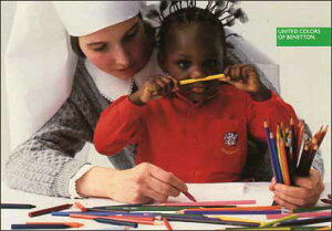 ポストカード カラー写真「勉強する子ども」105×150mm 郵便はがき メッセージカード