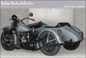 |XgJ[h J[ʐ^ oCNu1942 U Navy Sidecarv105×150mm L Xւ͂ bZ[WJ[h