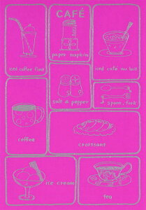 |XgJ[h CXg MATSUO NAOKOuCAFEv105×150mm Xւ͂ bZ[WJ[h tb^[H(OMN-006)