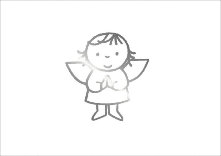 楽天市場 ポストカード イラスト ミッフィーシリーズ ディック ブルーナ 天使 子ども 絵本 キャラクター グッズ コレクション 子供 かわいい 贈り物ギフト シルバーフォイル加工 Db315 キャラクター かわいい シンプル ユージニア 楽天市場店