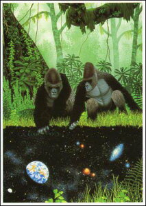 |XgJ[h A[g VEV[u̖v105×150mm Xւ͂ bZ[WJ[h(EF12)