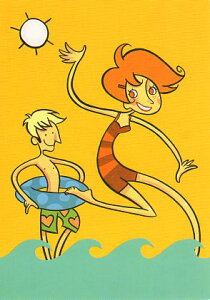 |XgJ[h CXg J[lE}X^[hux̐v105×150mm Xւ͂ bZ[WJ[h