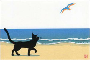 |XgJ[h CXg ؗ ؂G̐EuE߁v100×148mm bZ[WJ[h Xւ͂