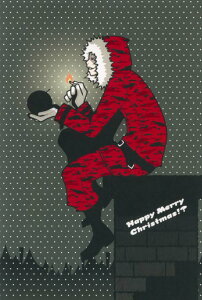 |XgJ[h CXg J}cJIuHappy Merry ChristmasIHv100×148mm Xւ͂ bZ[WJ[h a(W-20)