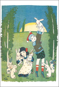 |XgJ[h CXg RhmNju܁v100×148mm Xւ͂ G͂ bZ[WJ[h 100×148mm(KK052)