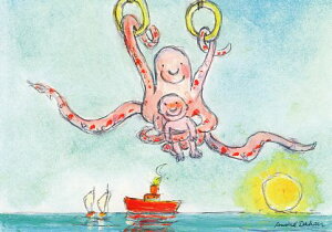 |XgJ[h CXg G{ AhE_[nuT}[Xg[[v105×150mm Xւ͂ bZ[WJ[h(HZN3327)