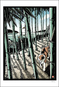 |XgJ[h CXg ؗ ؂G̐EuQ|v100×148mm  bZ[WJ[h Xւ͂