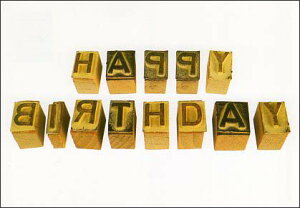 |XgJ[h bZ[W Jg[GuHAPPY BIRTHDAY/a߂łƂv105×150mm Xւ͂(K689)