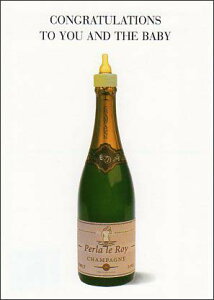 |XgJ[h bZ[W Jg[GuCONGRATULATIONS TO YOU AND THE BABY/oY߂łƂv105×150mm Xւ͂(K692)