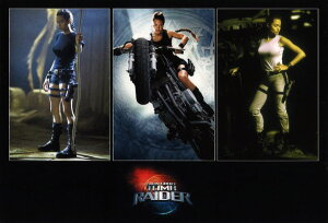 ポストカード シネマ「トゥームレイダー」(アドベンチャー/アクション映画) 105×150mm メッセージカード 郵便はがき ビンテージ ヴィンテージ(TMR-13)