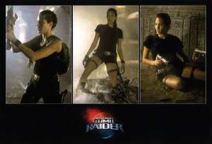 ポストカード シネマ「トゥームレイダー」(アドベンチャー/アクション映画) 105×150mm メッセージカード 郵便はがき ビンテージ ヴィンテージ(TMR-14)