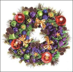 ~jO[eBOJ[h yNX}Xz NX}X[Xyt/zyTCY128×128mmzy/uChristmas Wishesv̕z(WXPC0133)