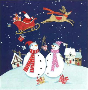 ~jO[eBOJ[h yNX}XzႾ܂ƃT^N[XƃgiJCyt/zyTCY128×128mmzy/uMerry Christmasv̕z(WXPC0146)