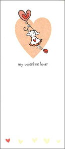 O[eBOJ[h yo^Czu̎qƃn[g̕DvyTCY/215×95mmzy̐F/sNzy/uHappy valentine's dayvzyLL̃tb^[Hz(TMV66