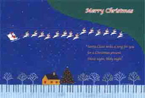 |XgJ[h NX}X Rcau]109ԂɁv100×148mmG{ y y ~[WbN Xւ͂ bZ[WJ[h(KY715)