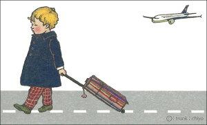 ~jbZ[WJ[h8 CXg trunkFchiyouHave a nice day!v 55×90mm qǂ  ЂƂƃJ[h