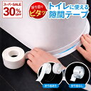 【スーパーSALEで30％OFF】＼トイレ・水回りに！／トイレ 隙間テープ 隙間 すきま すき間テープ 防水テープ 防カビテ…