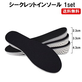 楽天市場 シークレット インソール 7センチの通販