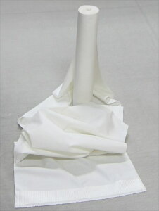 【訳あり】白無地紬 No.2 遠州紬・変則格子柄