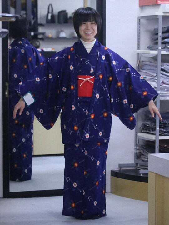 着物ウールアンサンブル