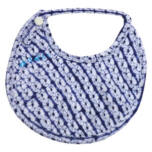 【名入れ刺繍可】スタイ 有松絞り ギフト 日本製 ベビースタイ 女の子 男の子 よだれかけ 丸い お花 無地 幾何学 水色 紺 白 かわいい イニシャル ブランド 綿100% ガーゼ やわらかい 安心 出