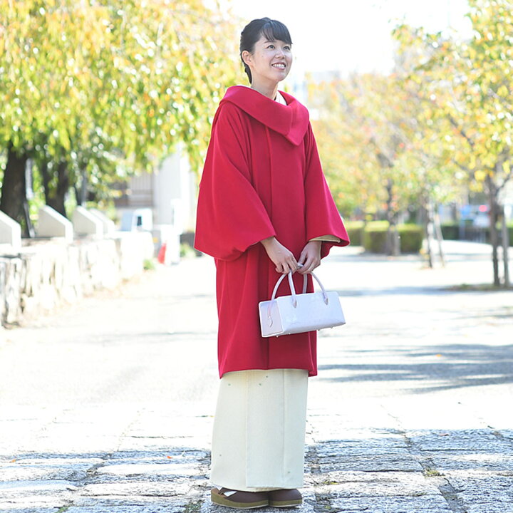 楽天市場】着物コート 和装コート フード付き カシミヤ 着物・和服用 