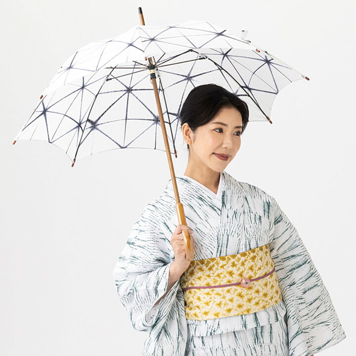 楽天市場】＜夏物SALE10％オフ＞【七緒最新号掲載】日傘 有松絞り 長傘 