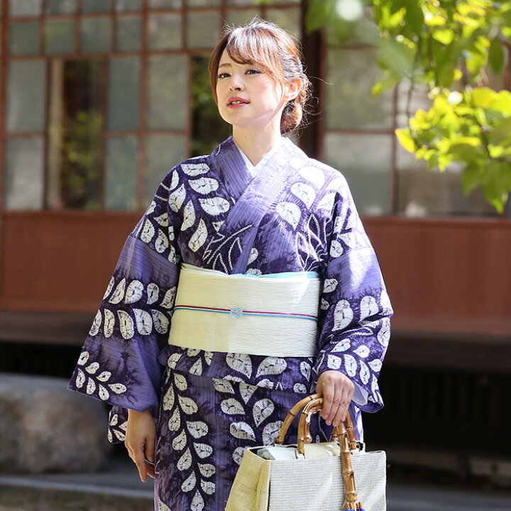 楽天市場】【フリーサイズ】浴衣 有松絞り レディース 〔全行程国産 