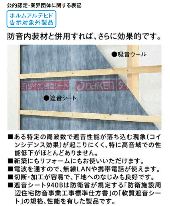 楽天市場】GB03053 在庫品 ダイケン 大建工業(Daiken) 遮音用下地 
