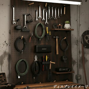 条件付送料無料【1枚】床材本舗オリジナル 有孔ボード 木目調 ジョージオネスト UKB-GH-2417-122 こげ茶【厚さ4mm×910mm×1820mm/5φ-25P 5ミリ穴 25ピッチ】強化紙+合板 パンチングボード ペグボード