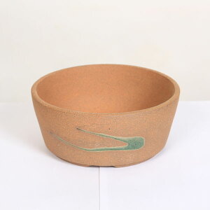 鉢:瀬戸焼丸鉢 18cm*資材