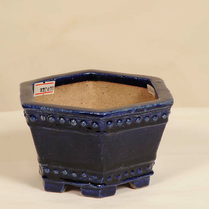 楽天市場】鉢：鴻陽 六角鉢 13.4cm【現】*資材 : 遊恵盆栽 楽天市場店