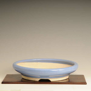 鉢:瀬戸焼丸鉄鉢 37cm*資材