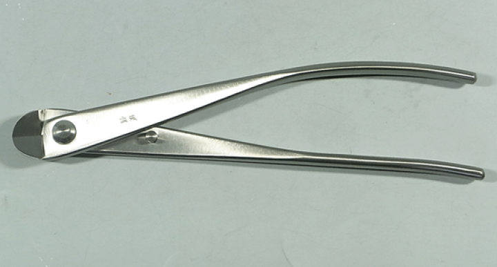 盆栽道具 ステンレス 針金切 兼進作 大 全長200mm No.815 針金 切る道具