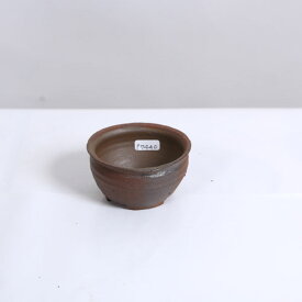 盆栽小鉢：立杭焼　丹山　丸鉢　8.2cm 【現品】Tachikui