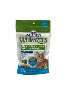 猫用スナック(おやつ)WELLNESS WHiMZEES ウィムズィーズ 猫用歯磨きトリーツ 歯の健康維持 チキン&ツナ 56g