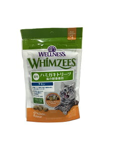 猫用スナック(おやつ)WELLNESS WHiMZEES ウィムズィーズ 猫用歯磨きトリーツ 歯の健康維持 チキン 56g