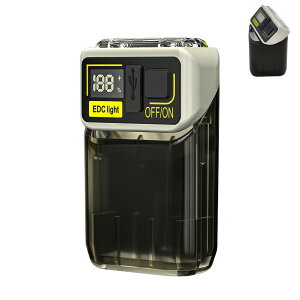 Type-c充電式ミニLEDライト 非常用ライト 懐中電灯 ヘッド回転可 コンパクト LEDライト ミニ LED フラッシュライト ハンディライト 携帯ライト 充電式 超小型 軽量 400LM マグネット内蔵 防水 耐衝