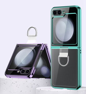 Samsung Galaxy Z Flip5 P[X NA Ot bLH Galaxy Z Flip4 P[X ܂肽 TX MNV[Z Flip3 ܂ݎ Galaxy Z Flip3P[X X}[g h~ lC